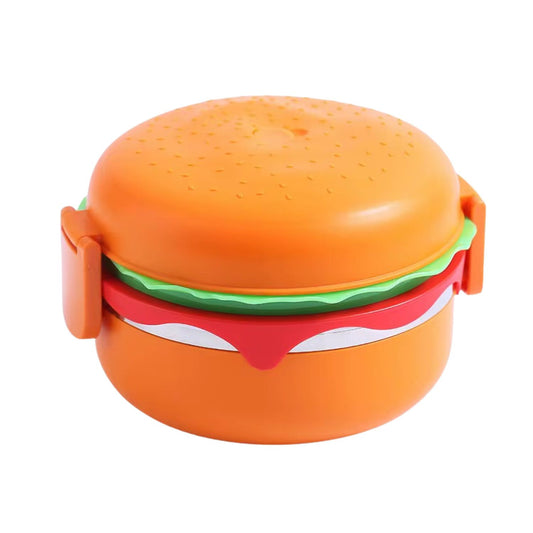 3-Tier Hamburger Lunch Box