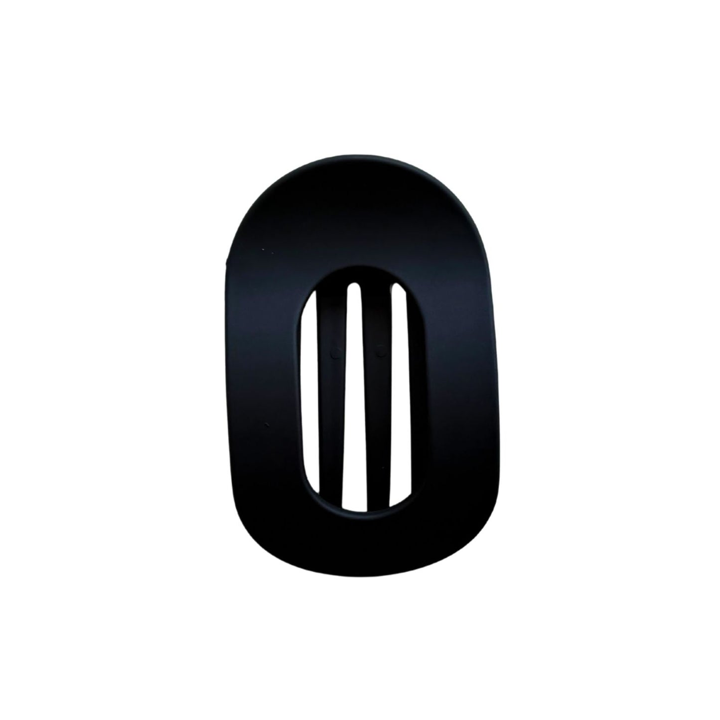 Matte Oval Hair Claw Clips