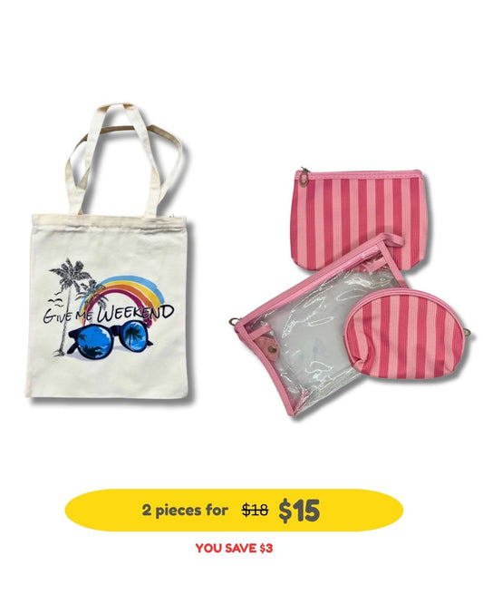 Tote & Pouch Duo