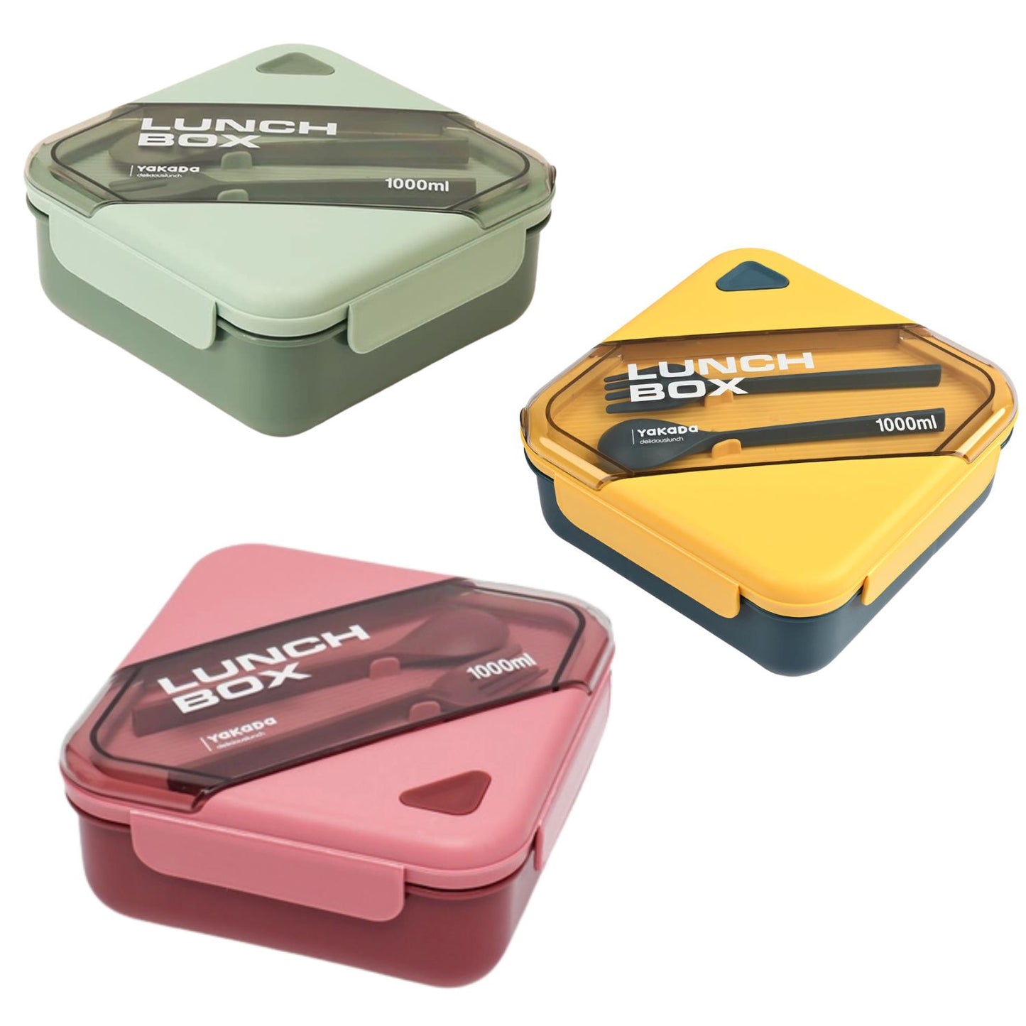 1000ml Premium Lunch Box with Cutlery
