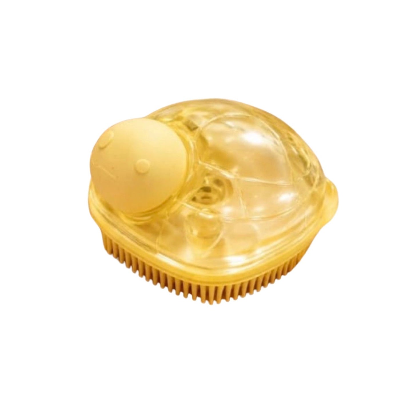 Turtle Silicone Shampoo Dispenser Brush