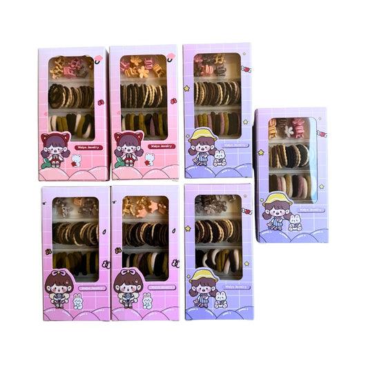 Clips & Elastics Set