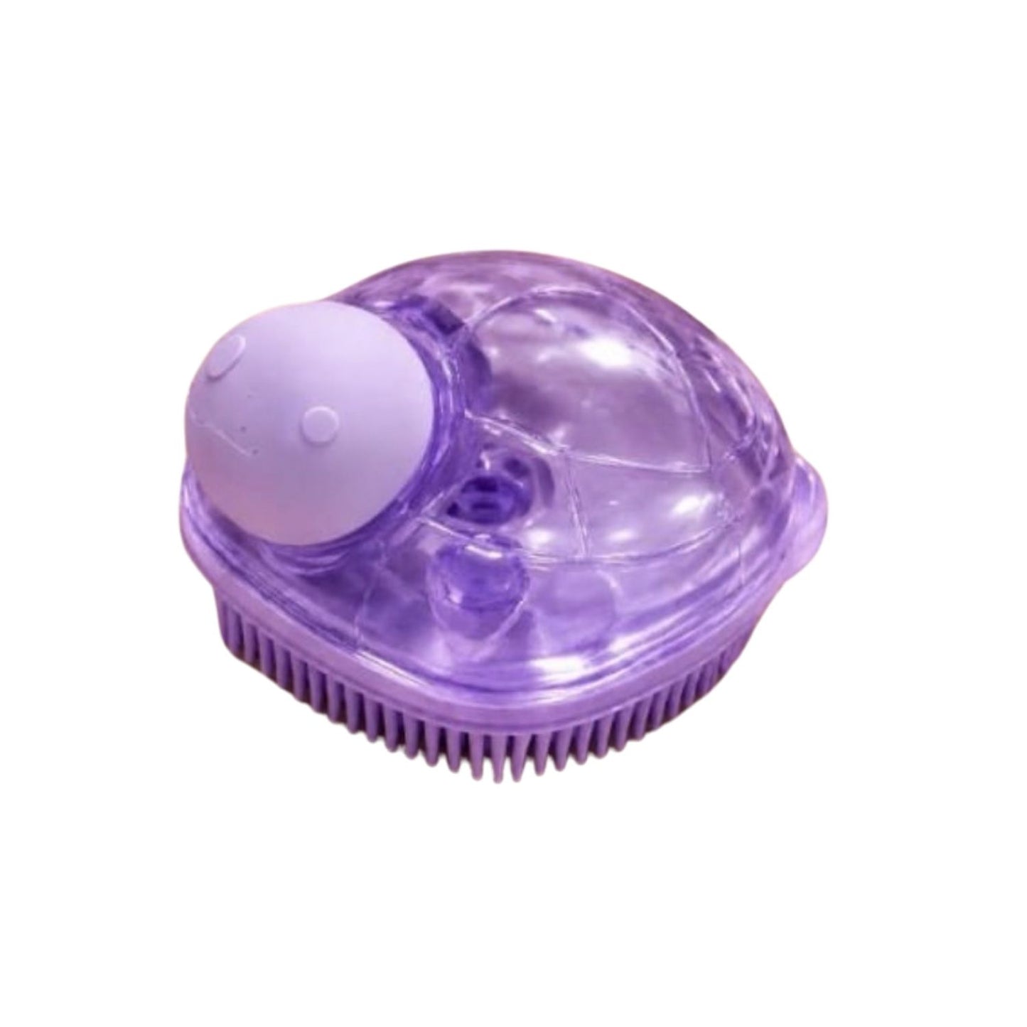 Turtle Silicone Shampoo Dispenser Brush