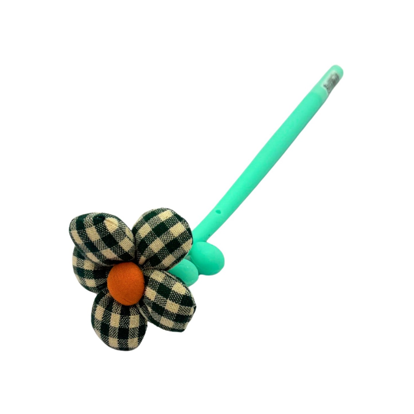 Plaid Flower Gel Pens