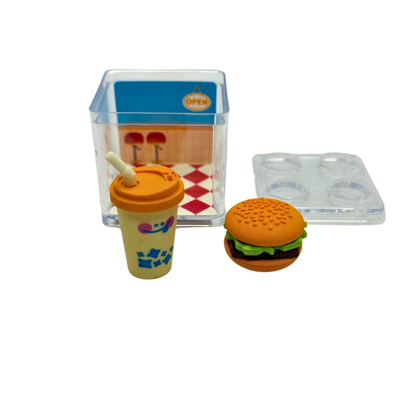 3D Fast Food Eraser Sets