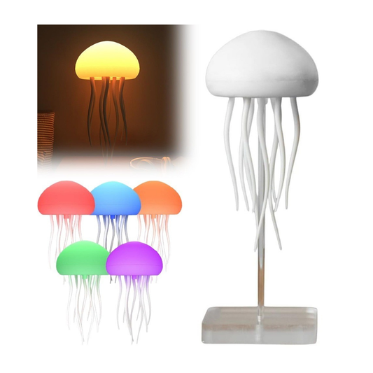 Silicone Jellyfish Night Light