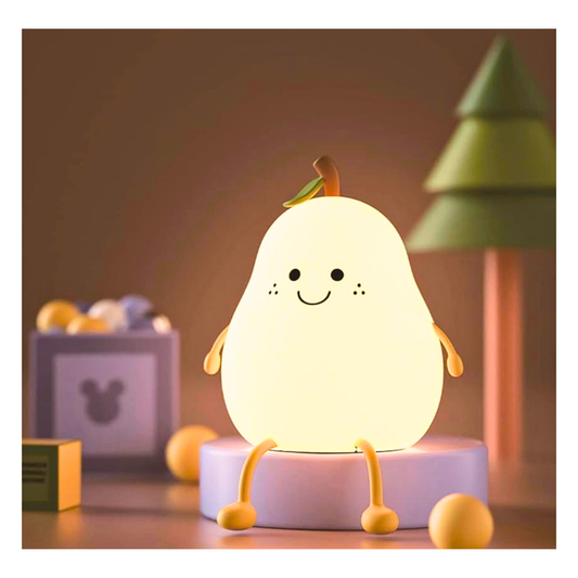 Silicone Pear Night Light