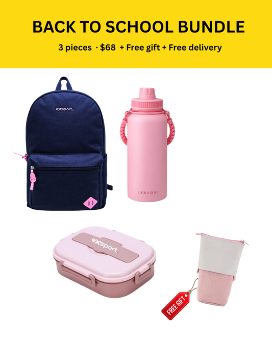 Exsport 3-Piece Back-To-School Premium Bundle