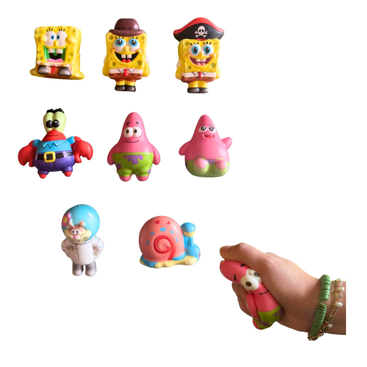 SpongeBob Slow-Rising Squishy Toys