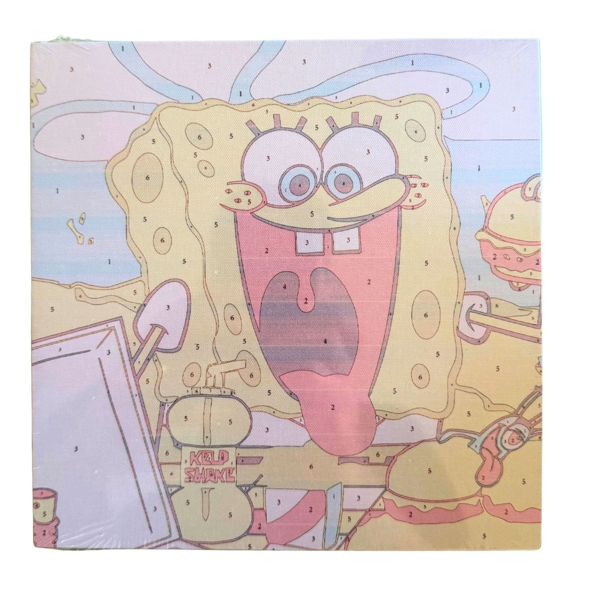 SpongeBob DIY Paint by Numbers Canvas Kits