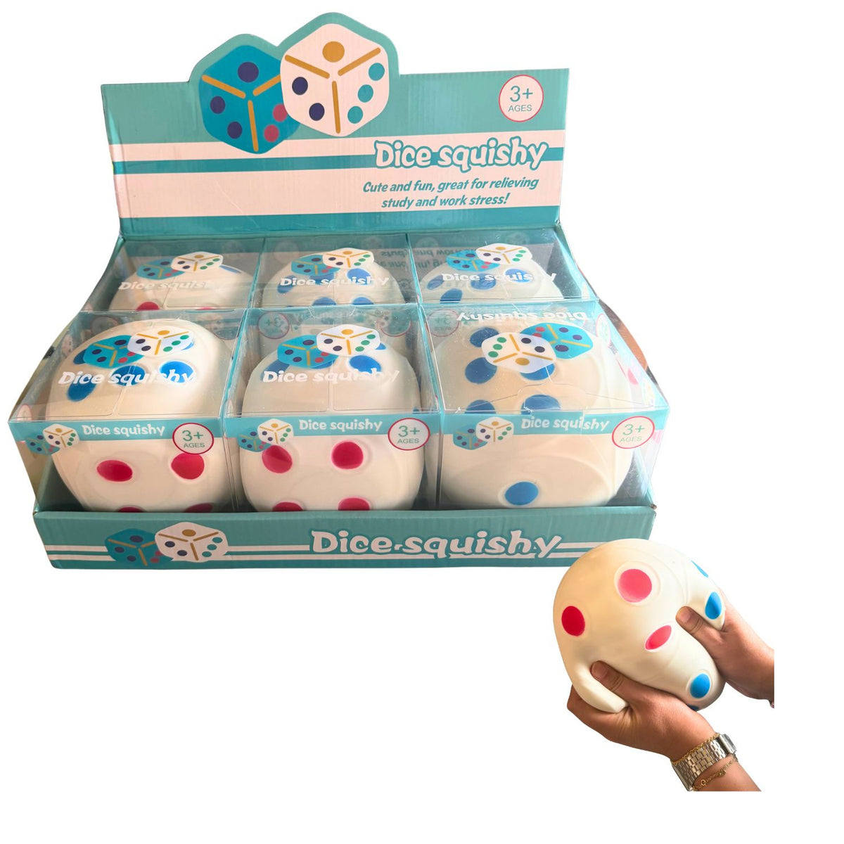 Jumbo Giant Dice Squishy