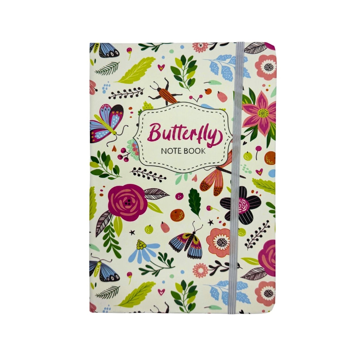 Butterfly Floral Notebooks - A5 size