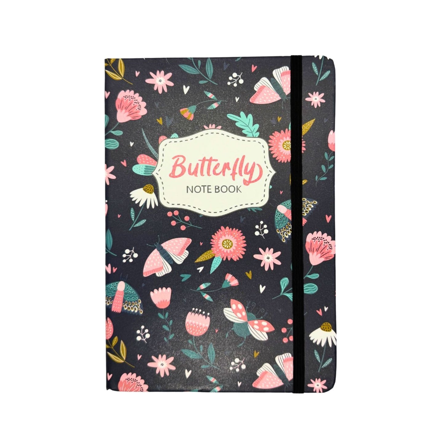 Butterfly Floral Notebooks - A5 size