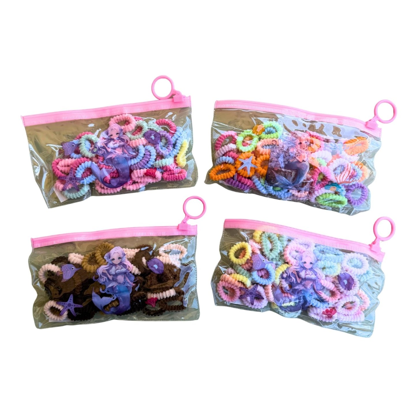 Mermaid Hair Elastic Set