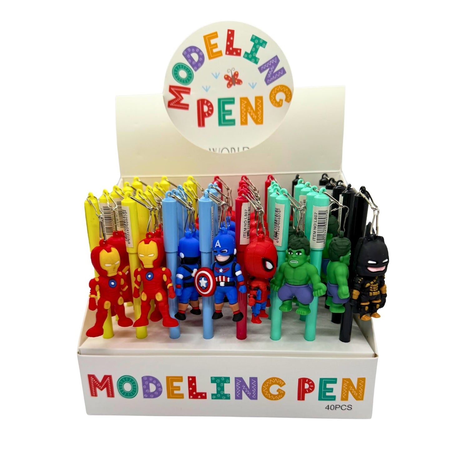Superhero Dangle Modeling Pen