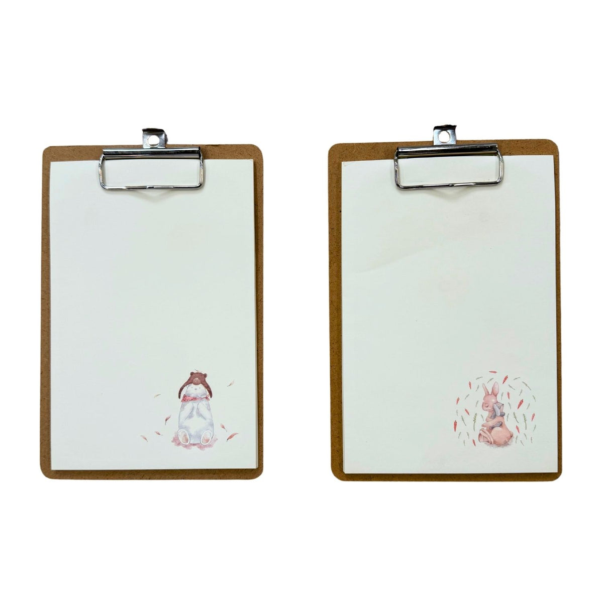 Cute Animal Wooden Clipboard Notepad