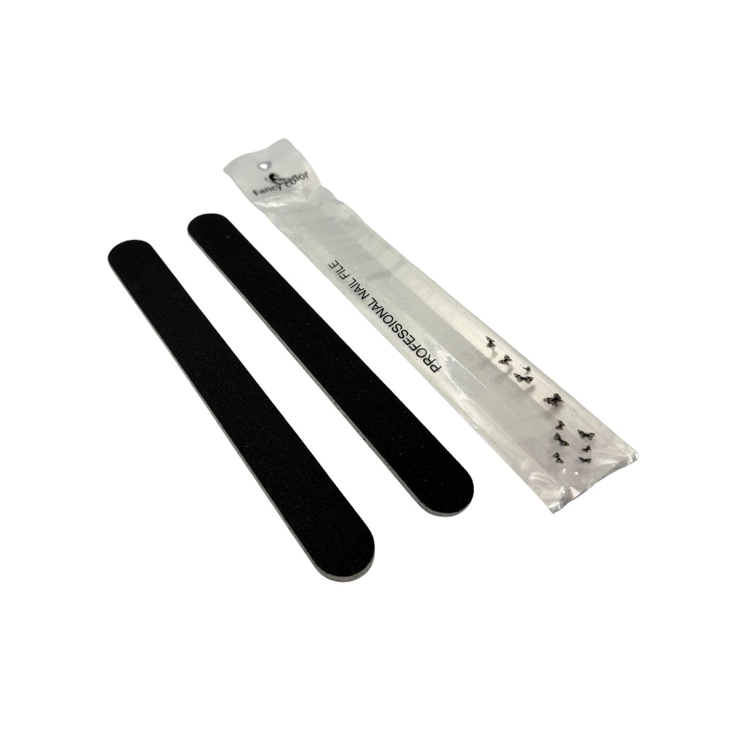 Slim Double-Sided Nail Files - 2 pcs/set