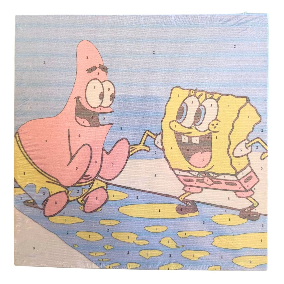 SpongeBob DIY Paint by Numbers Canvas Kits