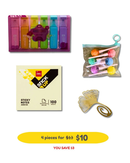 Highlighter & Study Pack