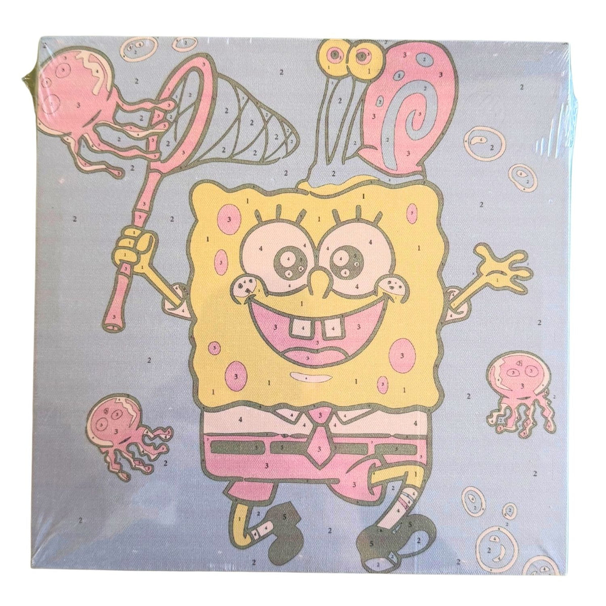SpongeBob DIY Paint by Numbers Canvas Kits