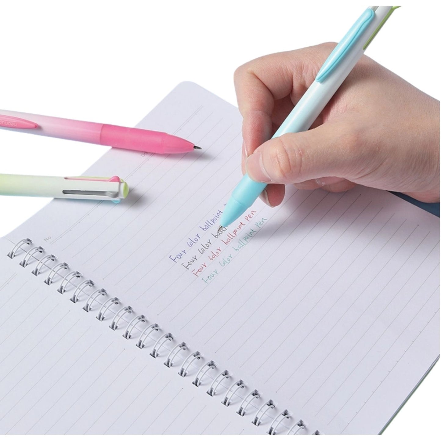 Deli 4-in-1 Multi-Color Ballpoint Pen 0.7mm