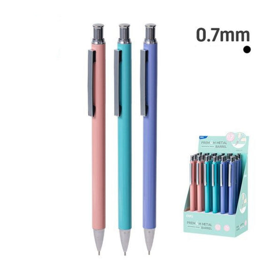 Deli Metal Barrel Mechanical Pencil 0.7mm