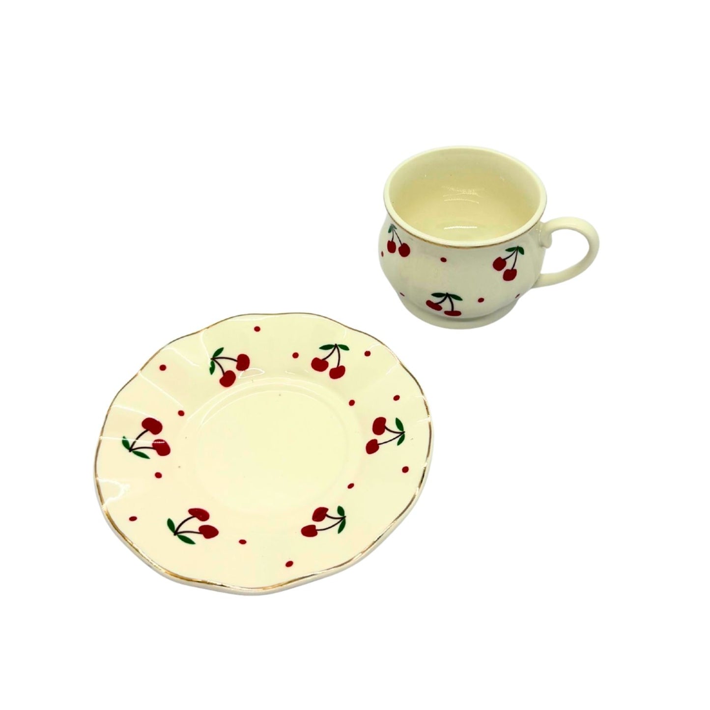 Cherry Espresso Cup - 6pcs/set