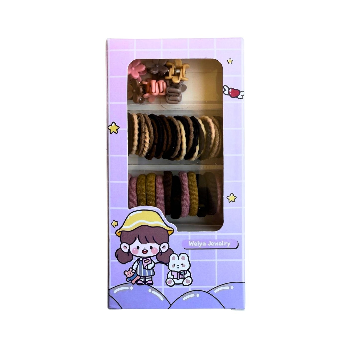 Clips & Elastics Set