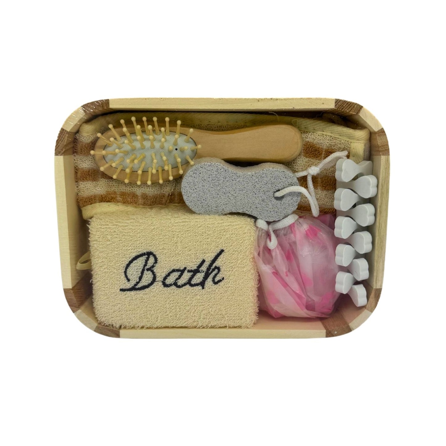 Luxury Wooden Bath & Spa Gift Set