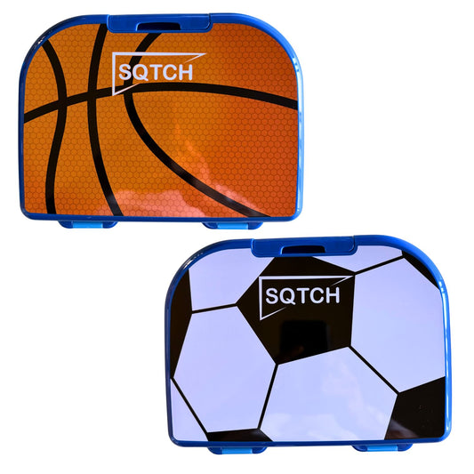 SQTCH Sports Theme Lunch Boxes 1180ml