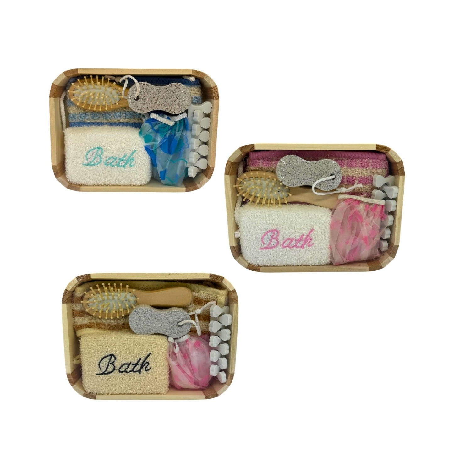 Luxury Wooden Bath & Spa Gift Set