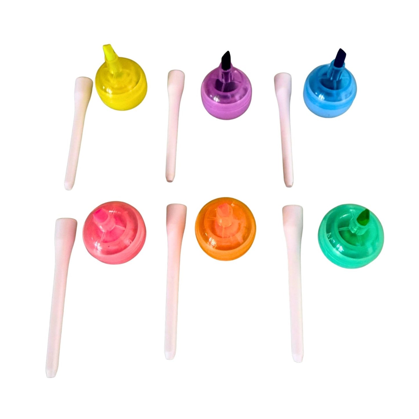 Lollipop Mini Highlighter - 6pcs/set