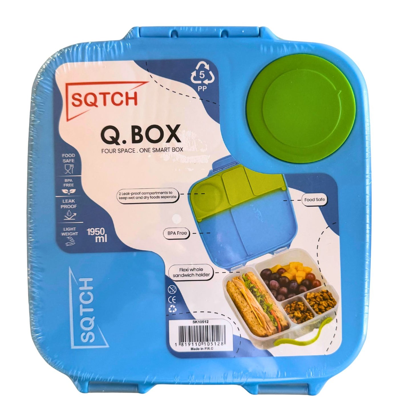 SQTCH Q.BOX Lunch Box 1950ml