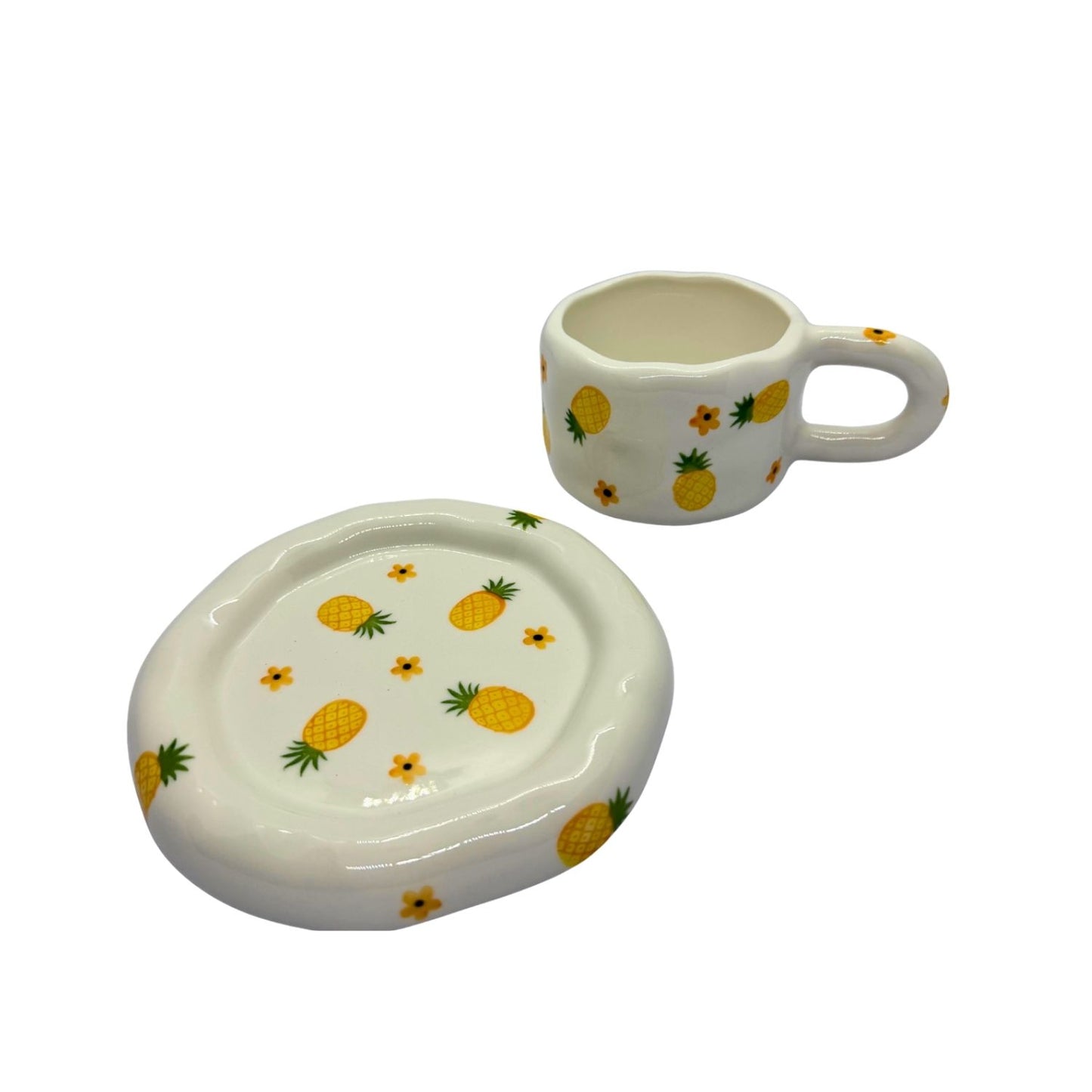 Pineapple Ceramic Cup