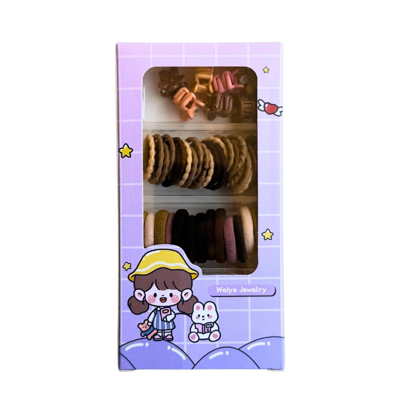 Clips & Elastics Set