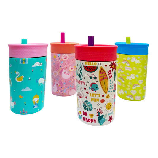 Anti-Spill Insulated Tumbler.