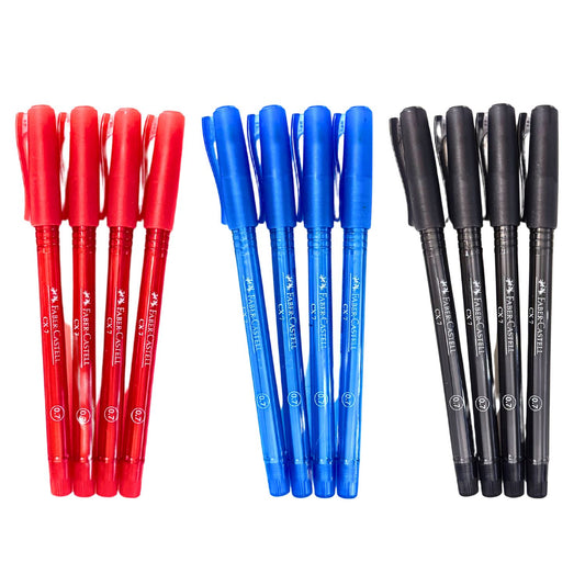 Faber-Castell 1423 Ballpoint Pen - 4pcs/set