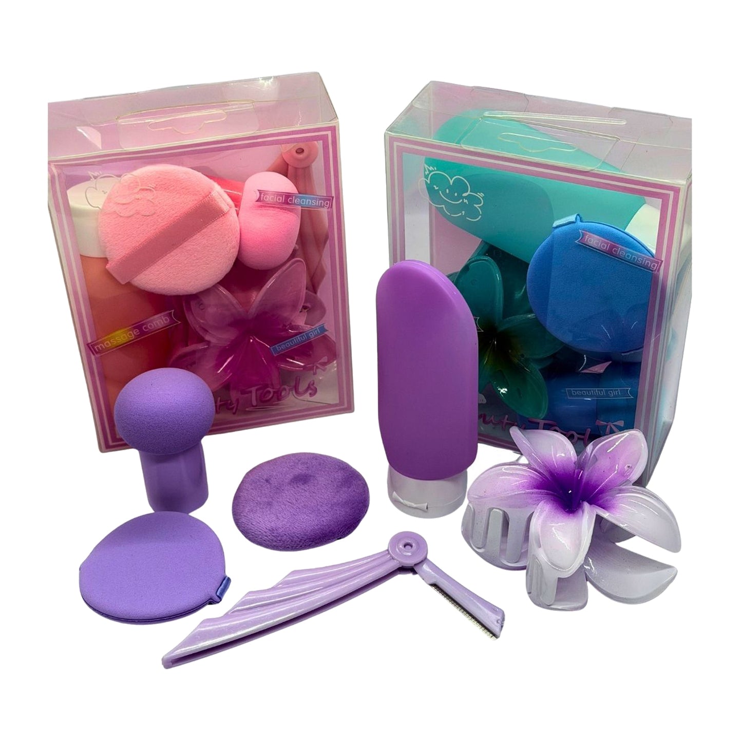 Velvet & Satin Spa Glamour - 6pcs/set