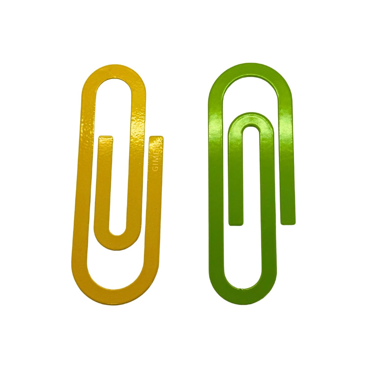 Giant Paper Clips & Bookmark - 2pcs/set