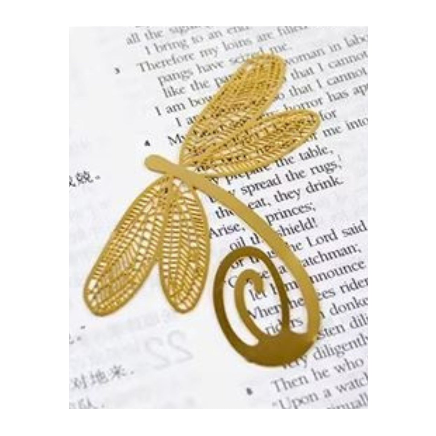 Gold Filigree Bookmarks