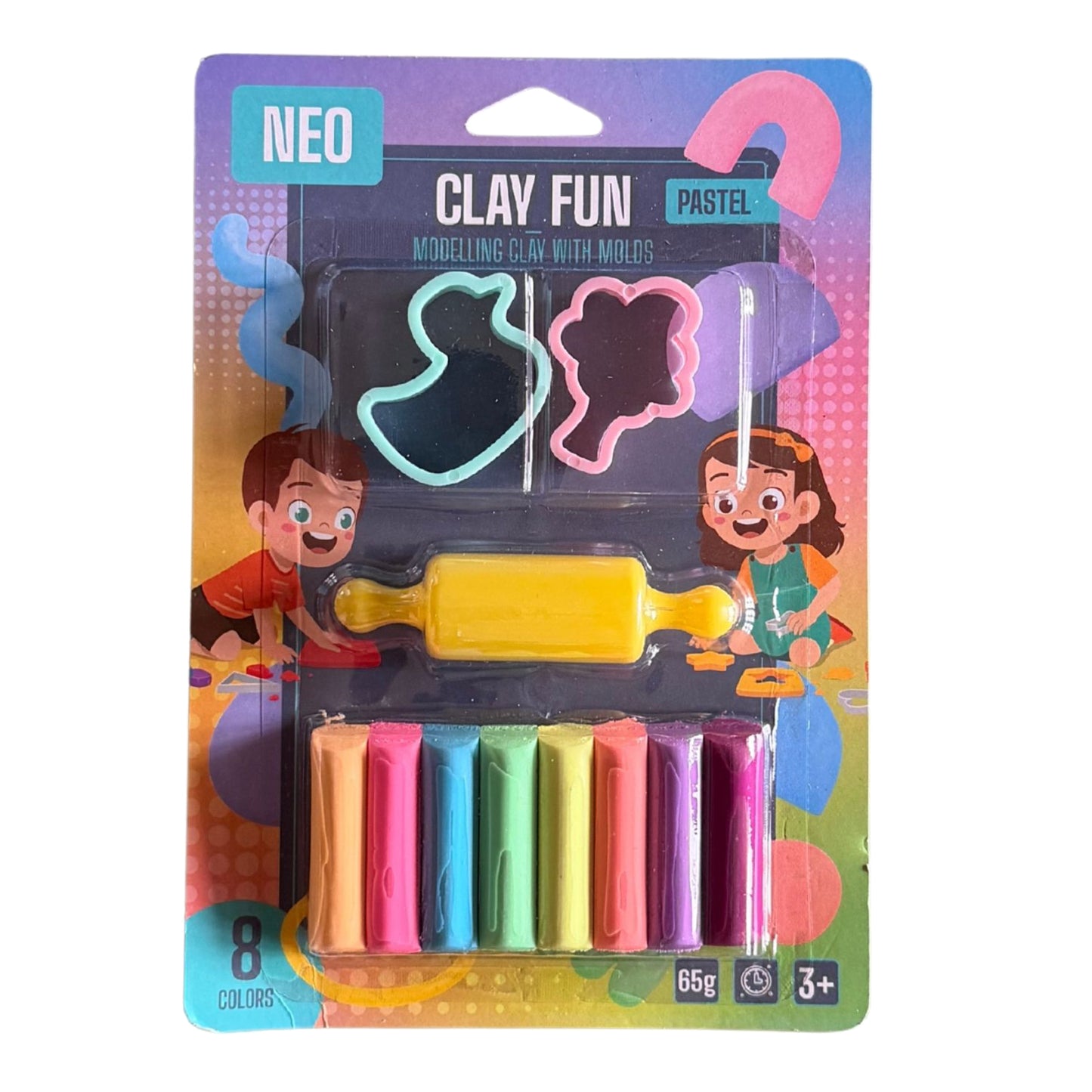 Clay Fun Air-Dry Modeling Clay