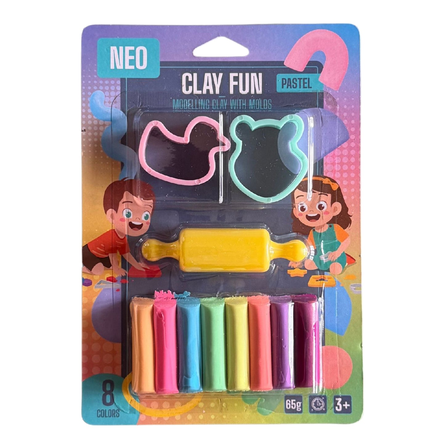 Clay Fun Air-Dry Modeling Clay
