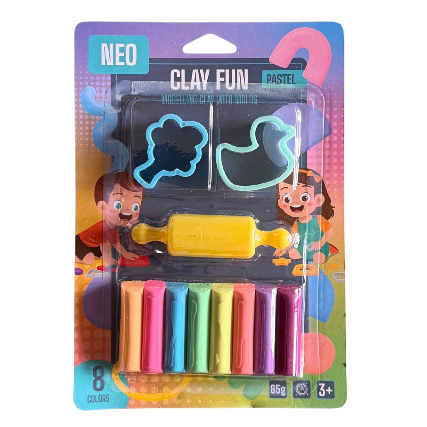 Clay Fun Air-Dry Modeling Clay