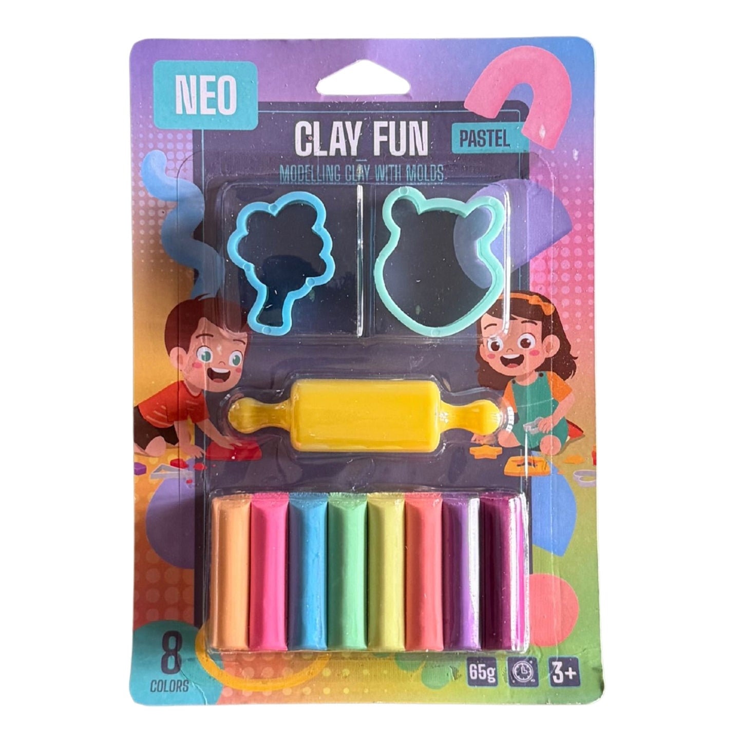 Clay Fun Air-Dry Modeling Clay