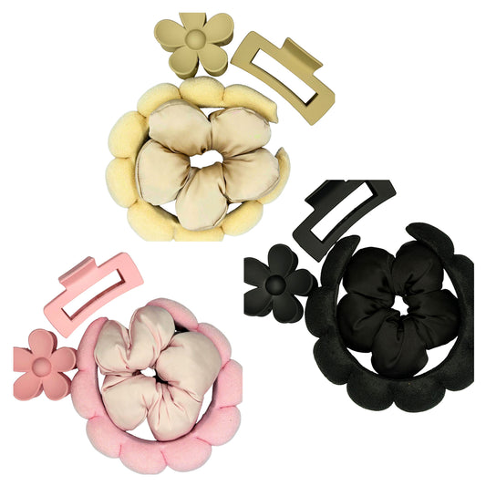 Lux-Comfort Spa Headband & Hair Accessory Sets