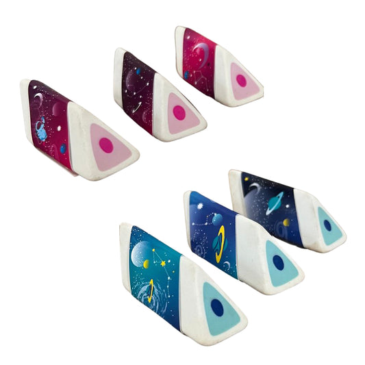 Maped Cosmic Galaxy Eraser - 3pcs/set