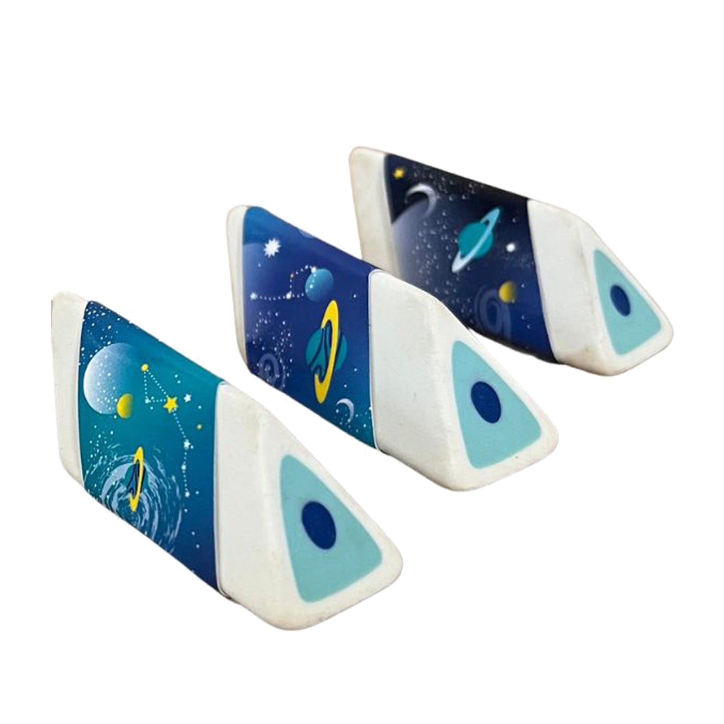 Maped Cosmic Galaxy Eraser - 3pcs/set