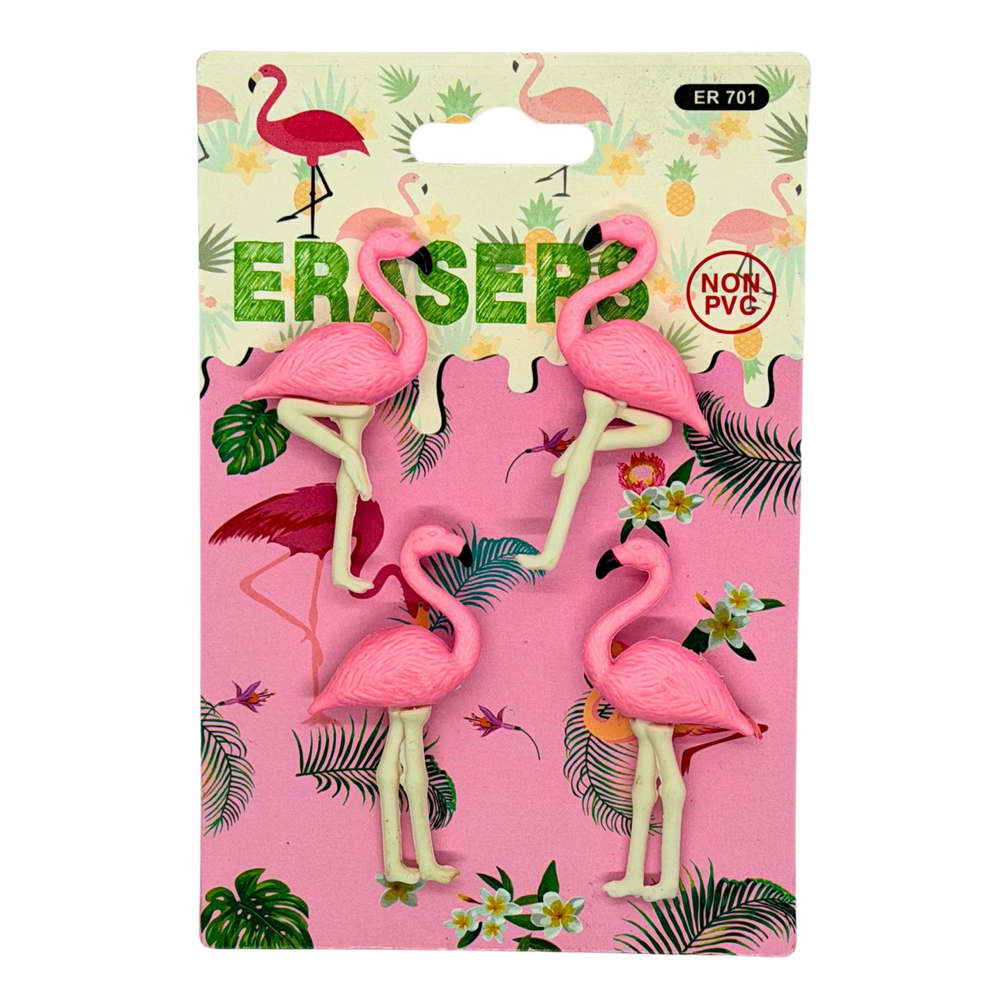 Flamingo Shaped 3D Eraser
