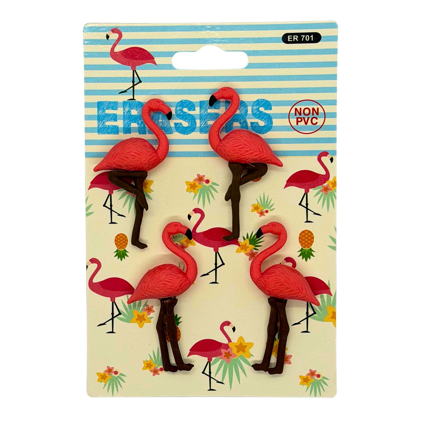 Flamingo Shaped 3D Eraser