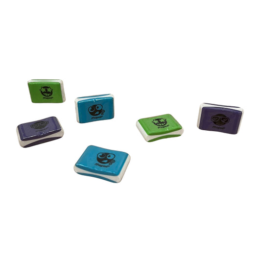 Maped Mini Emoji Pocket Eraser - 3pcs/set